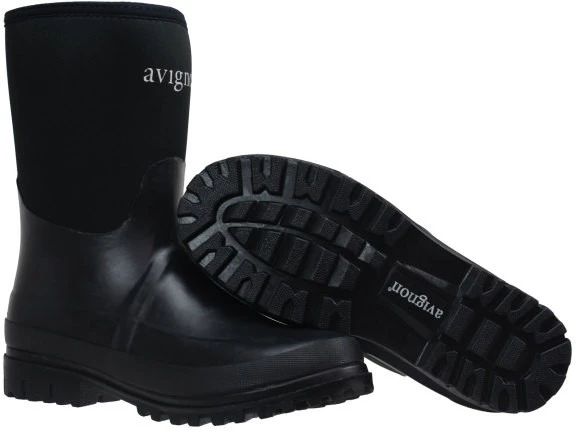 Avignon Balder Mid Vedenpitävät Saappaat, Musta 2 Avignon Balder Mid Vedenpitävät Saappaat, Musta - Image 2