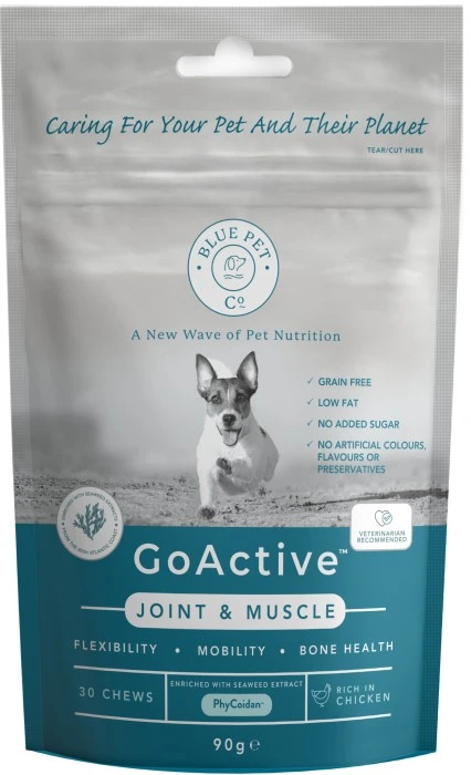 Blue Pet GoActive Ravintolisä Nivelten Hyvinvointiin, Kananmaku, 30 Kpl 1 Blue Pet GoActive Ravintolisä Nivelten Hyvinvointiin, Kananmaku, 30 Kpl