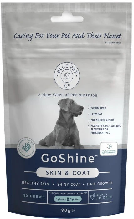 Blue Pet GoShine Ravintolisä Turkin Ja Ihon Hyvinvointiin, Kana, 30 Kpl 1 Blue Pet GoShine Ravintolisä Turkin Ja Ihon Hyvinvointiin, Kana, 30 Kpl