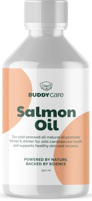 Buddy Care Salmon Oil Lohiöljy, 500ml 1 Buddy Care Salmon Oil Lohiöljy, 500ml