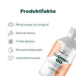 Buddy Care Salmon Oil Lohiöljy, 500ml 6 Buddy Care Salmon Oil Lohiöljy, 500ml -Muck Boot Shop buddy care salmon oil 500ml 1 2