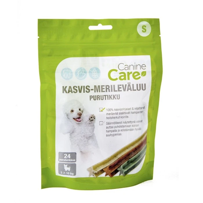 CanineCare Kasvis-merileväluu Purutikku S, 24 Kpl 1 CanineCare Kasvis-merileväluu Purutikku S, 24 Kpl