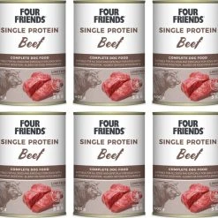 Four Friends Beef Koiran Märkäruoka Nauta, 6 X 400 G