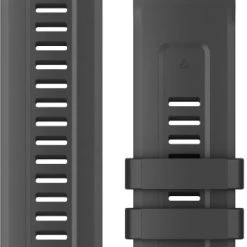 Garmin QuickFit 26 Mm Rannehihna, Silikoni, Tummanharmaa