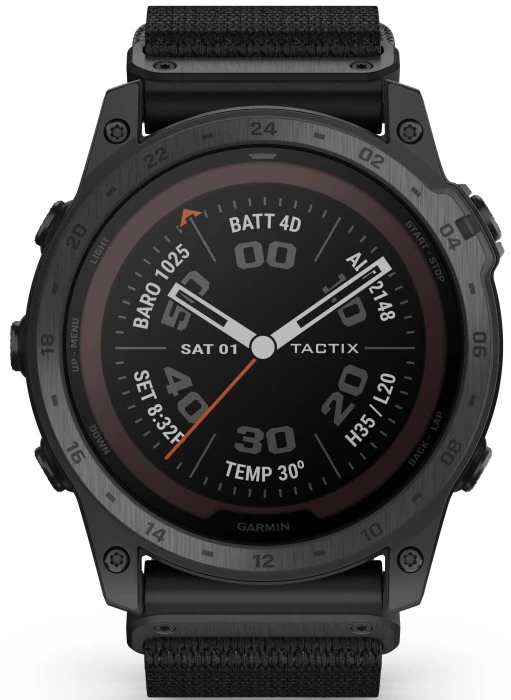 Garmin Tactix 7 Pro Solar -älykello, Tummanharmaa (musta Kangasranneke) 1 Garmin Tactix 7 Pro Solar -älykello, Tummanharmaa (musta Kangasranneke)