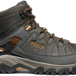 Keen Footwear Keen Targhee III Mid WP -vaelluskengät, Musta/ruskea