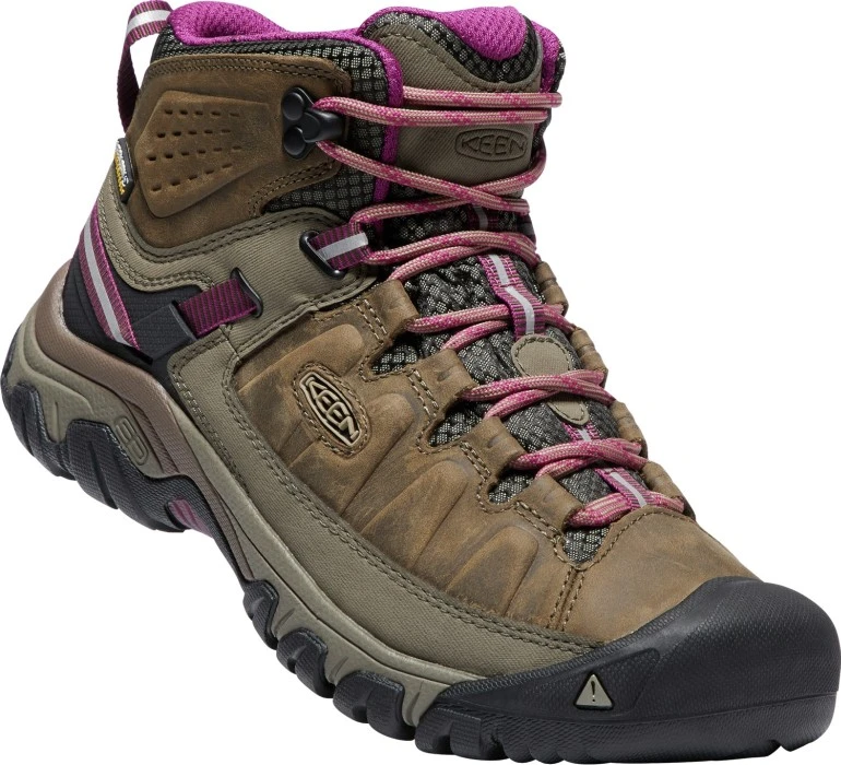 Keen Footwear Keen Targhee III Mid WP -naisten Vaelluskengät, Ruskea/pinkki 4 Keen Footwear Keen Targhee III Mid WP -naisten Vaelluskengät, Ruskea/pinkki - Image 4
