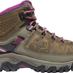 Keen Footwear Keen Targhee III Mid WP -naisten Vaelluskengät, Ruskea/pinkki