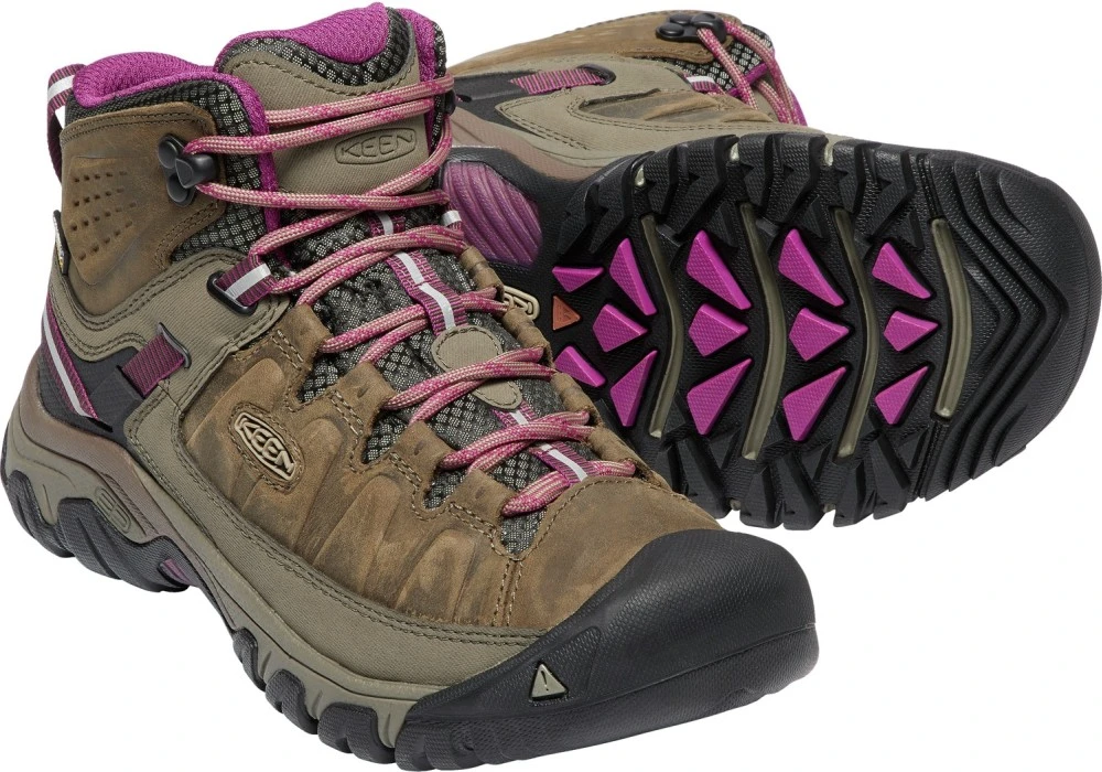 Keen Footwear Keen Targhee III Mid WP -naisten Vaelluskengät, Ruskea/pinkki 5 Keen Footwear Keen Targhee III Mid WP -naisten Vaelluskengät, Ruskea/pinkki - Image 5