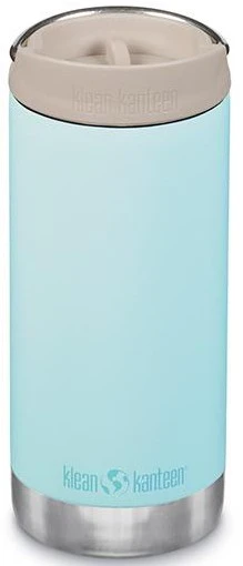 Klean Kanteen TKWide 355ml With Wide Café Cap Blue Tint 1 Klean Kanteen TKWide 355ml With Wide Café Cap Blue Tint