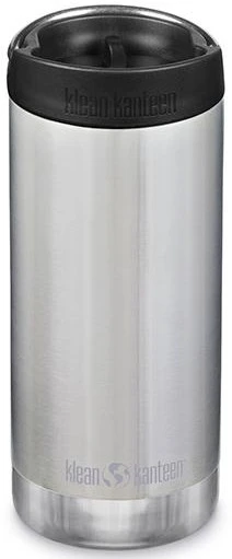 Klean Kanteen TKWide 355ml With Wide Café Cap Brushed Stainless 1 Klean Kanteen TKWide 355ml With Wide Café Cap Brushed Stainless