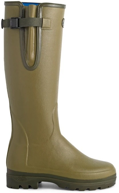Le Chameau W's Vierzonord Neoprene Lined Boot Green 3 Le Chameau W's Vierzonord Neoprene Lined Boot Green - Image 3