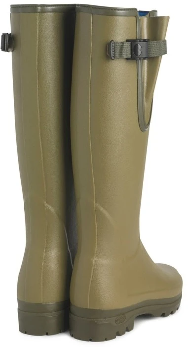 Le Chameau W's Vierzonord Neoprene Lined Boot Green 2 Le Chameau W's Vierzonord Neoprene Lined Boot Green - Image 2