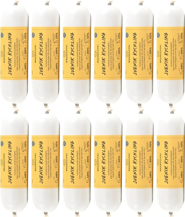 Magnusson Petfood Magnussons Swedish Chicken Märkäruoka,12 X 650 G 1 Magnusson Petfood Magnussons Swedish Chicken Märkäruoka,12 X 650 G