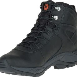 Merrell Vego Mid Leather Waterproof Vaelluskengät, Musta -Muck Boot Shop merrell mens vego leather waterproof black 2