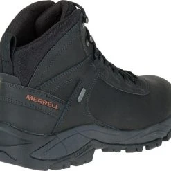 Merrell Vego Mid Leather Waterproof Vaelluskengät, Musta -Muck Boot Shop merrell mens vego leather waterproof black 3