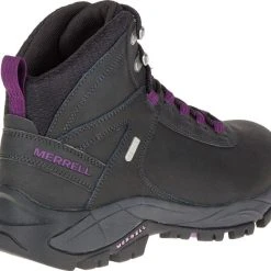 Merrell Women's Vego Mid Leather Waterproof Black -Muck Boot Shop merrell women s vego mid leather waterproof black 6