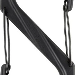 Nite Ize S-Biner Plastic #10 -karbiinihaka, Musta