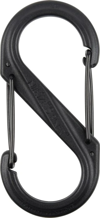 Nite Ize S-Biner Plastic Size #4 - Black 1 Nite Ize S-Biner Plastic Size #4 - Black