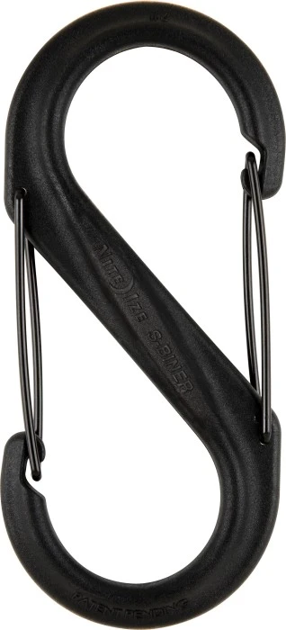 Nite Ize S-Biner Plastic Size #6-Black 1 Nite Ize S-Biner Plastic Size #6-Black