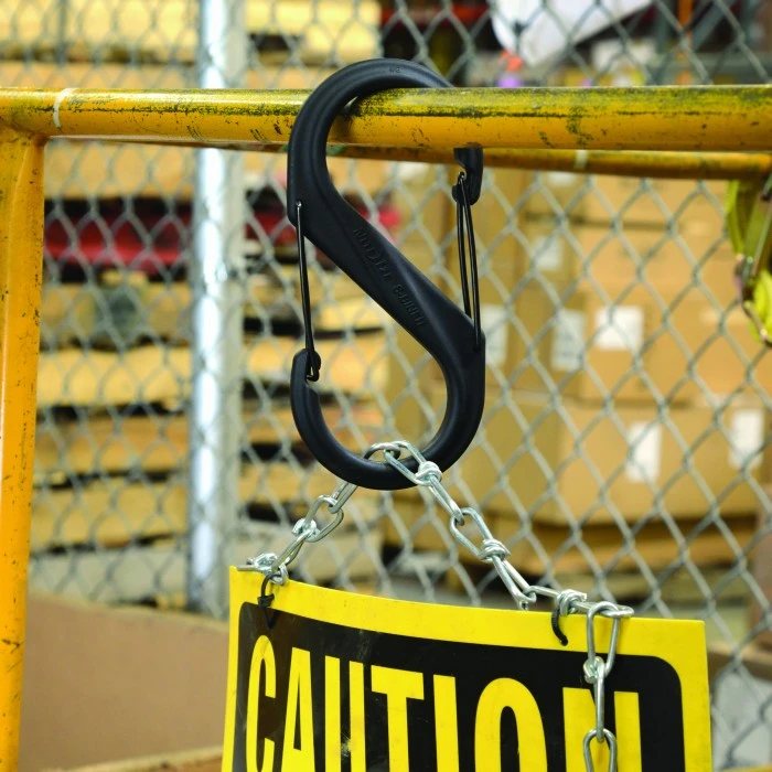 Nite Ize S-Biner Plastic Size #8-Black 4 Nite Ize S-Biner Plastic Size #8-Black - Image 4