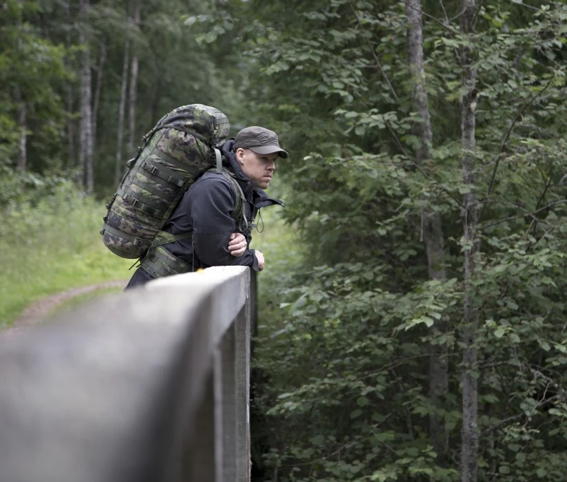 Savotta Jääkäri L -rinkka 60 L Camo 8 Savotta Jääkäri L -rinkka 60 L Camo - Image 8