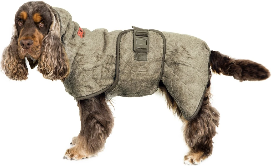 Siccaro WetDog SupremePro Koiran Kylpytakki, M Elmwood 2 Siccaro WetDog SupremePro Koiran Kylpytakki, M Elmwood - Image 2