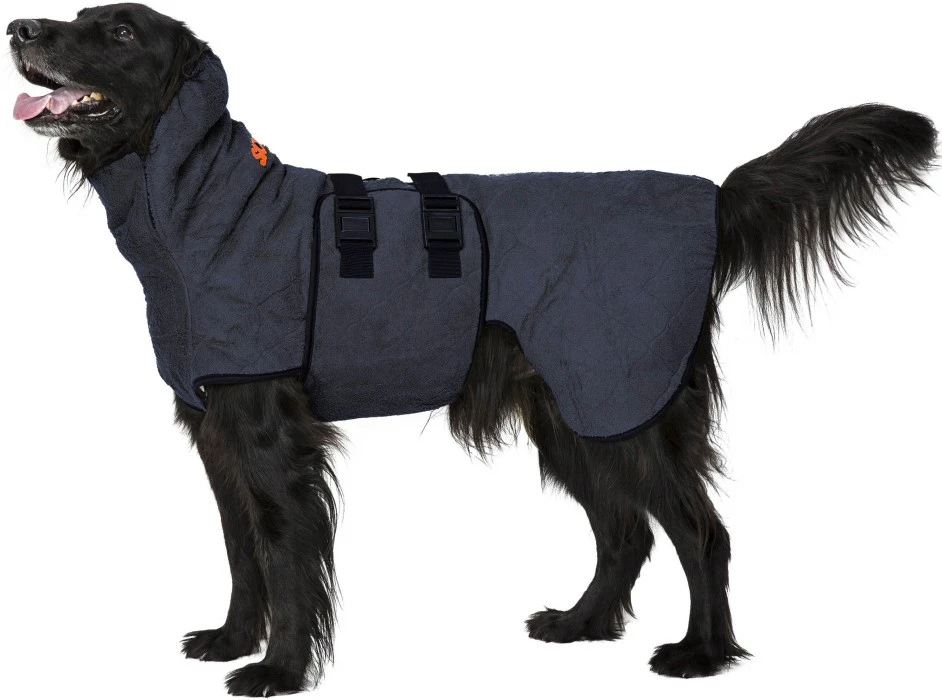 Siccaro WetDog SupremePro Koiran Kylpytakki, XXL Graniitinharmaa 2 Siccaro WetDog SupremePro Koiran Kylpytakki, XXL Graniitinharmaa - Image 2