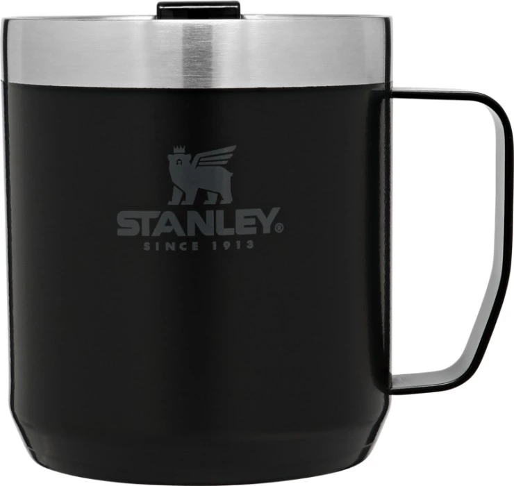 Stanley The Legendary Camp Mug 0.35L Matte Black 1 Stanley The Legendary Camp Mug 0.35L Matte Black