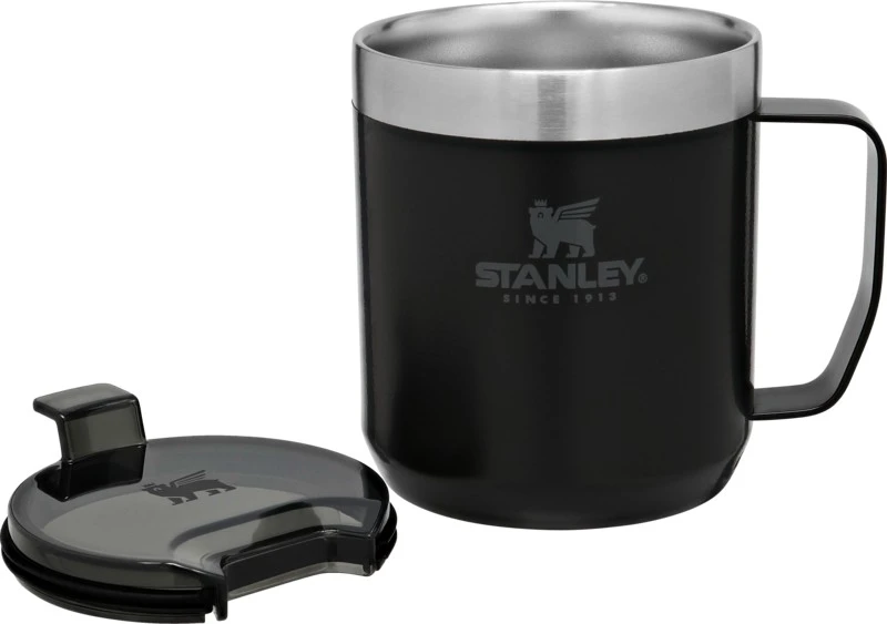 Stanley The Legendary Camp Mug 0.35L Matte Black 4 Stanley The Legendary Camp Mug 0.35L Matte Black - Image 4