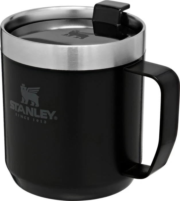 Stanley The Legendary Camp Mug 0.35L Matte Black 2 Stanley The Legendary Camp Mug 0.35L Matte Black - Image 2