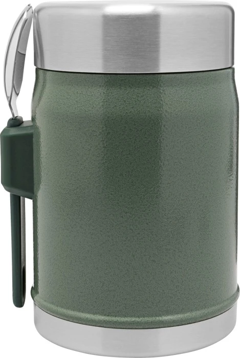 Stanley The Legendary Food Jar + Spork 0.4L Hammertone Green 4 Stanley The Legendary Food Jar + Spork 0.4L Hammertone Green - Image 4