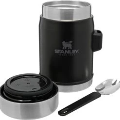 Stanley The Legendary Food Jar + Spork 0.4L Matte Black 5 Stanley The Legendary Food Jar + Spork 0.4L Matte Black -Muck Boot Shop stanley the legendary food jar spork 0 4l matte black 0