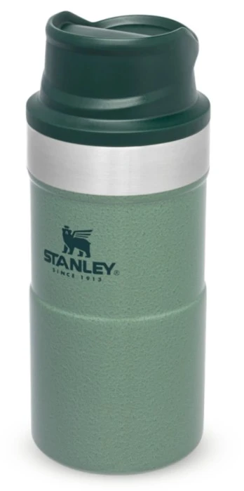 Stanley The Trigger-Action Travel Mug 0.25L Hammertone Green 2 Stanley The Trigger-Action Travel Mug 0.25L Hammertone Green - Image 2