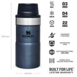 Stanley The Trigger-Action Travel Mug 0.25L Nightfall -Muck Boot Shop stanley the trigger action travel mug 0 25l nightfall 3