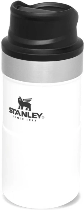 Stanley The Trigger-Action Travel Mug 0,25 L Termosmuki, Valkoinen 1 Stanley The Trigger-Action Travel Mug 0,25 L Termosmuki, Valkoinen