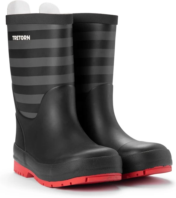 Tretorn Kids Gränna Black/Grey 1 Tretorn Kids Gränna Black/Grey