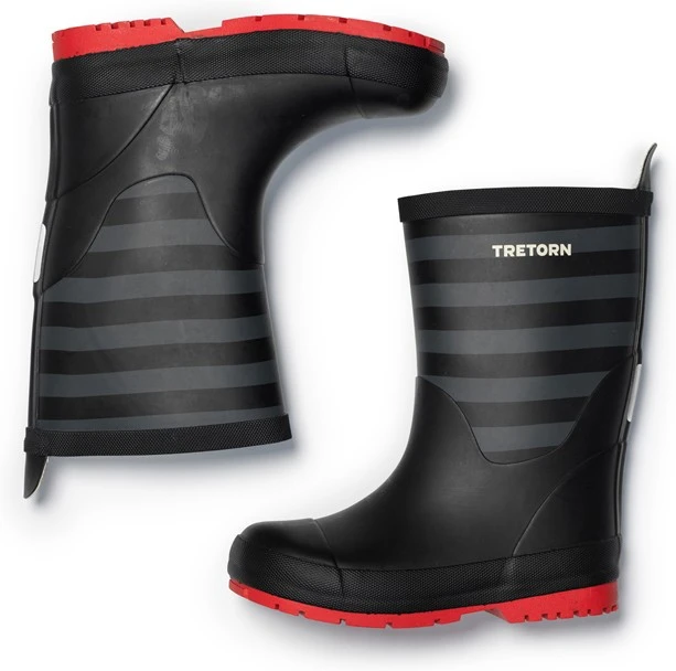 Tretorn Kids Gränna Black/Grey 2 Tretorn Kids Gränna Black/Grey - Image 2