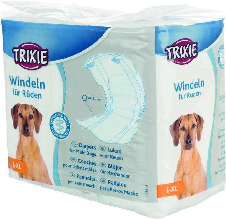 Trixie Uroskoirien Vaipat, L-XL, 12 Kpl 1 Trixie Uroskoirien Vaipat, L-XL, 12 Kpl