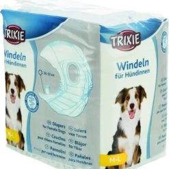 Trixie Narttukoiran Vaipat, M-L 36-52 Cm, 12kpl