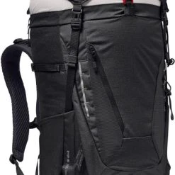 Vaude Asymmestric 42+8 Rinkka, Musta