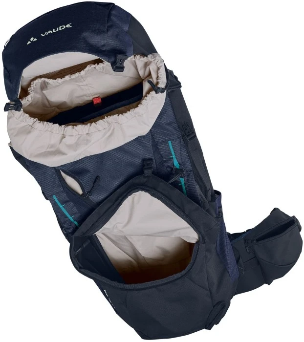 Vaude Asymmestric 48+8 Naisten Rinkka, Tummansininen 4 Vaude Asymmestric 48+8 Naisten Rinkka, Tummansininen - Image 4