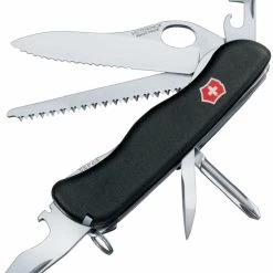 Victorinox Military Lukittava Taskuveitsi, Musta