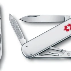 Victorinox Money Clip Alox Silver Taskuveitsi Klipsillä